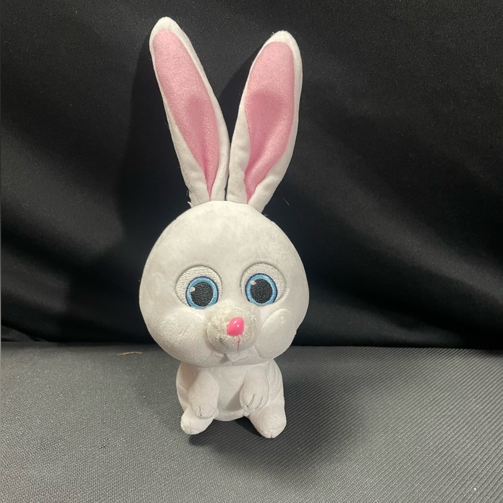 Secret Life Of Pets Rabbit Snowball Plush Doll Toy Movie Bunny TY 9"